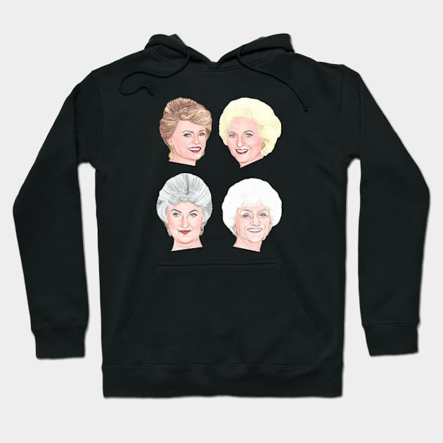 Golden Girls Hoodie by jamesmbrooker